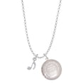 thumbnail image 1 of Delight Jewelry Silvertone Mini Eighth Note To the World You are a Mother Locket Necklace, 1 of 4