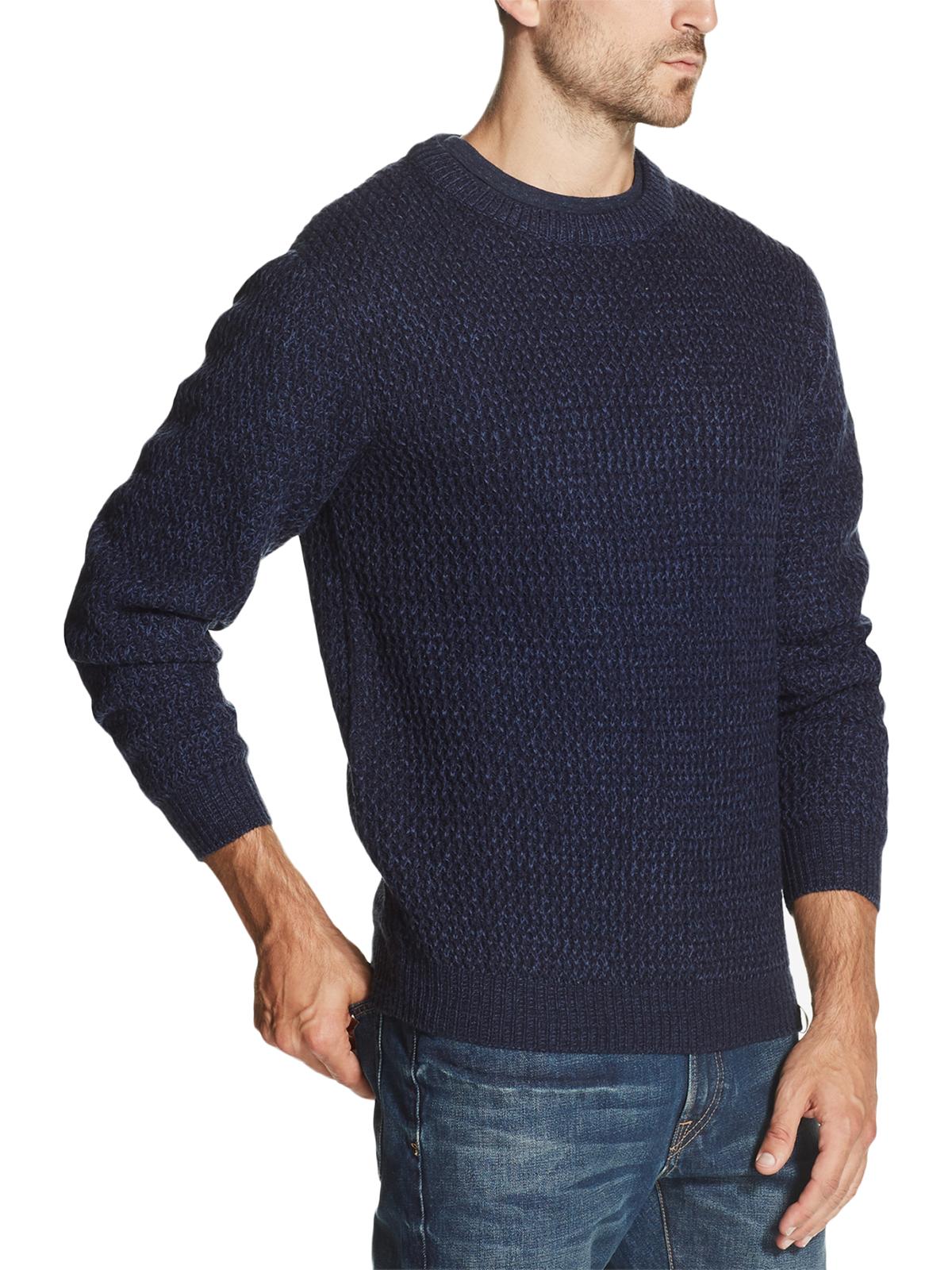 Weatherproof Vintage Mens Knit Crew Neck Pullover Sweater