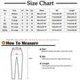 thumbnail image 3 of SDNall sweatpants for men Solid Spring Fashion Casual Open Buckle Full Length Pants, 3 of 9
