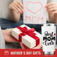 thumbnail image 4 of Mother''s Day Gifts for Mom from Daughter, Son, Kids - Best Mom Ever Coffee Tumbler - Mom Birthday Gifts Present Ideas for Mama, Grandma, Mother in Law, Bonus Mom, New Mom Gifts for Women - 20Oz Cup, 4 of 6