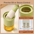 thumbnail image 5 of Glass Oil Dispenser Bottle With Silicone Basting Brush For Kitchen Cooking BBQ Grill Frying And Vinegar Application, 5 of 8