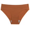 thumbnail image 3 of TrowBridge-bragas sin costuras para mujer, ropa interior transpirable de satén de seda, Color sólido dulce, lencería Sexy, 3 of 4