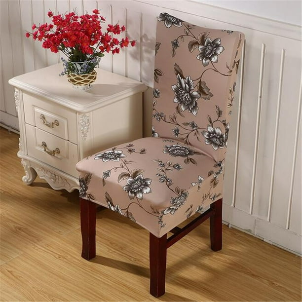 Chair Covers Soft Spandex Fit Stretch Short Dining Room Chair Covers