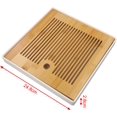 thumbnail image 4 of Easy To Use And Clean Black Tea Tray Square Package Content Aesthetic Touch, 4 of 11