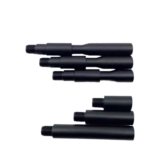 Tubo exterior de diente inverso, tubo cóncavo y convexo, tubo de extensión de metal de diente inverso de 14 mm, tubo de empalme de tubo recto de diente inverso de 14 mm