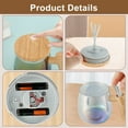 thumbnail image 4 of Coffee Mug Self Stirring Coffee Mug 13.5oz Auto Mixing Cup for Coffee Milk Transparent, 4 of 7