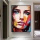 thumbnail image 3 of Pintura de chica desnuda, pintura al óleo figurativa hecha a mano, obra de arte para el hogar, pintura abstracta grande de chica pintada a mano sobre lienzo, arte de pared, 3 of 5