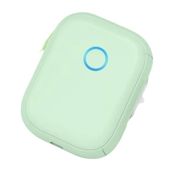 Portable Label Maker P12 Wireless Bluetooth Continuous Printer Machine for Storage Office Home,A