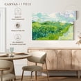 thumbnail image 5 of Elephant Stock Green Wheat Fields Auvers Wall Art - Horizontal Canvas Wall Art - Living Room Wall Decor - Nature Canvas - Beige And Blue Decor By Vincent Van Gogh - 12" x 8", 5 of 8