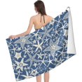 thumbnail image 3 of Yibo Funny Starfish on The Beach Towel Quick Dry Pool Towel Ultra Absorbent Lightweight for Bathroom Outdoor, 3 of 9