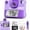 purple, variant on Kids Instant Print Camera - 1080P HD Digital Camera with 32GB TF Card, Selfie Video Camera, Creative Photography Toy for Girls & Boys Aged 3-14, Perfect Gift for Christmas, Birthday, Holidays Durable