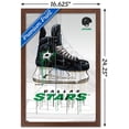 thumbnail image 3 of NHL Dallas Stars - Drip Skate 21 Wall Poster, 14.725" x 22.375", Framed, 3 of 3