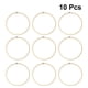 thumbnail image 5 of 10 piezas de marco circular de bambú para bordar, manualidades, punto de cruz, herramienta manual de costura tradicional china (36 cm), 5 of 7