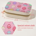 thumbnail image 5 of Easter Velvet Portable Travel Organizer with Removable Compartment - Gift, Jewelry Boxes, Necklace, and Jewelry Organizer, 5 of 7