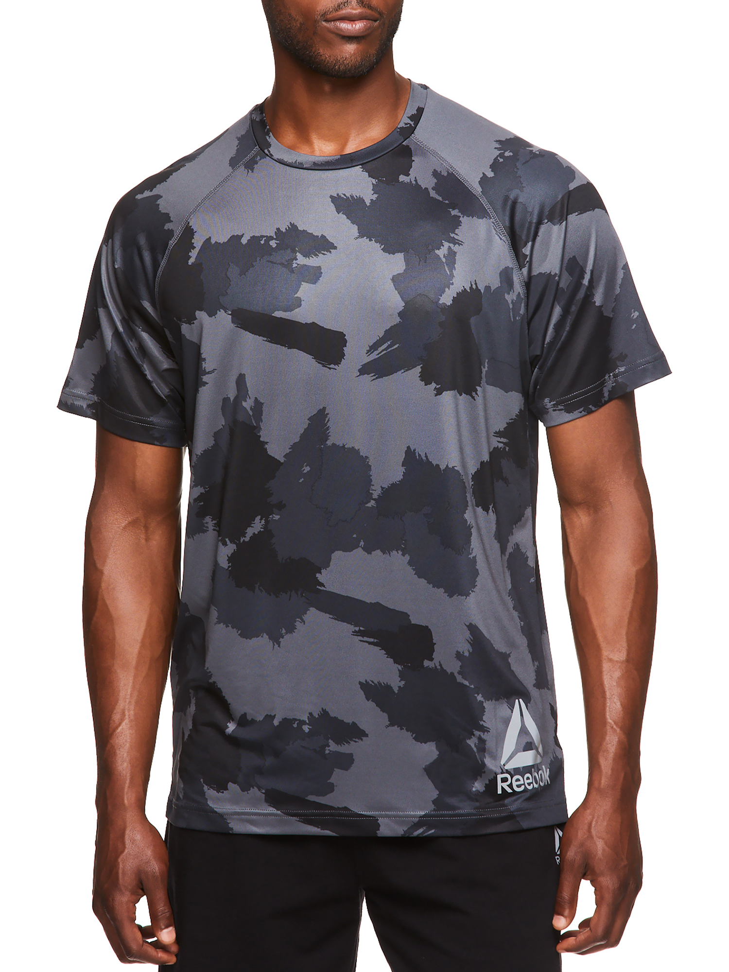 Reebok Men's and Big Men's Active Short Sleeve Duration Performance Tee, up to Size 3XL - image 1 of 4
