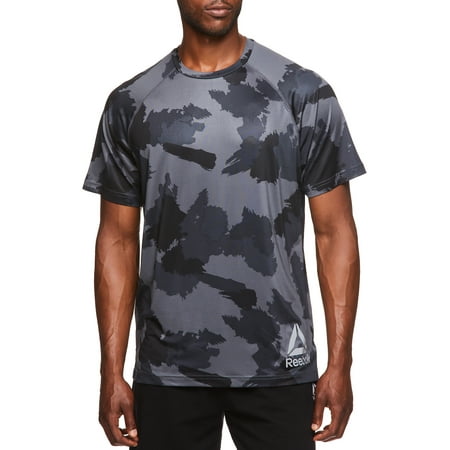 Reebok Men's and Big Men's Active Short Sleeve Duration Performance Tee, up to Size 3XL