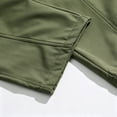 thumbnail image 6 of Men's Workwear Sports Straight Pants Elastic Waistband Solid Color Outdoor Fitness Trousers S-XL (1 pack), 6 of 8