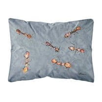 Carolines Treasures 8880PW1216 Ants Canvas Fabric Decorative Pillow, 12H x16W, multicolor