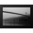 thumbnail image 2 of Berzel, Erin 24x17 Black Modern Framed Museum Art Print Titled - St. Johns Bridge VI, 2 of 5