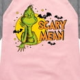 thumbnail image 3 of The Grinch - Scary Mean - Toddler & Youth Girls Raglan Graphic T-Shirt, 3 of 5