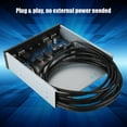 thumbnail image 3 of Panel Frontal De Extensión De Audio Usb 3.0 + Usb 2.0 19Pin Hd Scienceny EL007825-00, 3 of 6