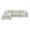 thumbnail image 4 of Comfort Pointe Casella Modular 4-Piece XL Sectional in Ivory Performance Fabric, 4 of 14
