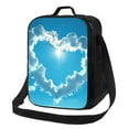 thumbnail image 1 of Disketp Heart Shaped Cloud Bolsa Térmica Estampada para Almuerzo, Lonchera para Hombres y Mujeres Adultos, 1 of 7