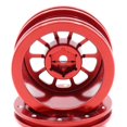 thumbnail image 5 of Cubo de rueda de llanta de metal de 4 piezas para Sg 1603 Sg1603, rojo, 5 of 5
