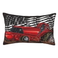thumbnail image 1 of Fotbe tractor Funda de Almohada Decorativa Estilo Occidental, Lujo en Algodón, Fundas para Almohadas King, Cojín Estampado para Decoración del Hogar-16"x24", 1 of 6