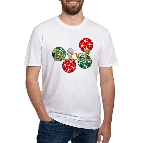 CafePress - Bocce Fitted T Shirt - Fitted T-Shirt, Vintage Fit Soft Cotton Tee