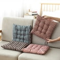 thumbnail image 3 of Mdesiwst Modern Striped Chair Cushion Wear Resistant Extra Soft Thick Washable Dining Chair Cushion Seat Pad Home Supplies, 3 of 8