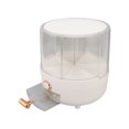 thumbnail image 1 of 9.9-14.3Lbs Rice Dispenser, 6 Grid Kitchen Food Storage Container 360 Rotation Dry Food Dispenser With Measuring Cup, Cereal Dispenser Pantry Organization Grain Storage For Snack, 1 of 8