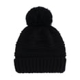 thumbnail image 5 of 6M-4T Kids Baby Winter Knitted Beanie Hat, Esho Toddler Girls Boys Warm Knit Thick Ski Cap with Pom Pom, 5 of 5