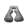 thumbnail image 3 of Almohada para maternidad suave, Gris tipo Burbuja LUNICS ®, 3 of 3