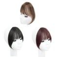 thumbnail image 5 of Fake Invisible Synthetic Bangs Front Fringes Clip In Hair Pieces Air Bangs Fiber Good Hair Styling Accessories Hairpieces, 5 of 9