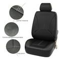 thumbnail image 6 of OTOEZ Universal PU Car Seat Cover Breathable 5 Seats Leather Full Set Waterproof Cushion for Sedan SUV Truck, 6 of 11