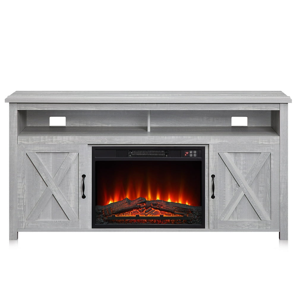 BELLEZE TV Stand Console Electric Fireplace With Remote Control, 48" or