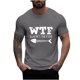 thumbnail image 1 of Mangas de Mano para Hombres, Cuello Redondo de Verano Ocio Impreso Superior, Moda Casual Manga Larga Poliéster, 1 of 9