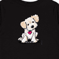 thumbnail image 4 of Inktastic Cream Doodle Pup Boys or Girls Long Sleeve Toddler T-Shirt, 4 of 5