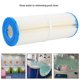 thumbnail image 1 of Filtro de piscina para niños filtro de piscina de masaje S plástico reutilizable + papel de poliéster piscina de masaje lugares públicos piscina de spa ANGGREK Otros, 1 of 8