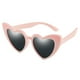 thumbnail image 2 of Gafas de sol anti-UV para ciclismo, para niños y niñas, redondas, estilo deportivo. Rosa, 2 of 8