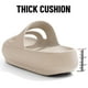 thumbnail image 4 of Sandalias de plataforma suave para mujer, ligeras, de playa, con suela gruesa, ortopédicas y con soporte para el arco, 4 of 6