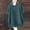 Blackish Green, variant on Soyumi Womens Linen Shirts, Loose Fit Casual Summer Tops Short Sleeve V Neck Tunic Beach Vacation Blouse Button Down Shirt Office Work Solid Lightweight Comfortable Womens Tops, Blackish Green