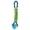 Blue, variant on Boss Pet Products US2048-19 Paracord Rope Twisted Tug with Tennis Blue