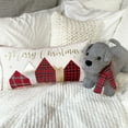thumbnail image 3 of Levtex Home - Bretton Woods - Decorative Pillow (16x11in.) - Dog Shaped - Grey, Black, Red, and White, 3 of 3