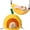 Yellow, variant on 2 Pcs Hamster Hammock Soft Bed Small Pet Animals Hamster Hanging House Cage Nest for Guinea Pig Rat Chinchilla Sleep and Play, Banana and Pineapple(Yellow)