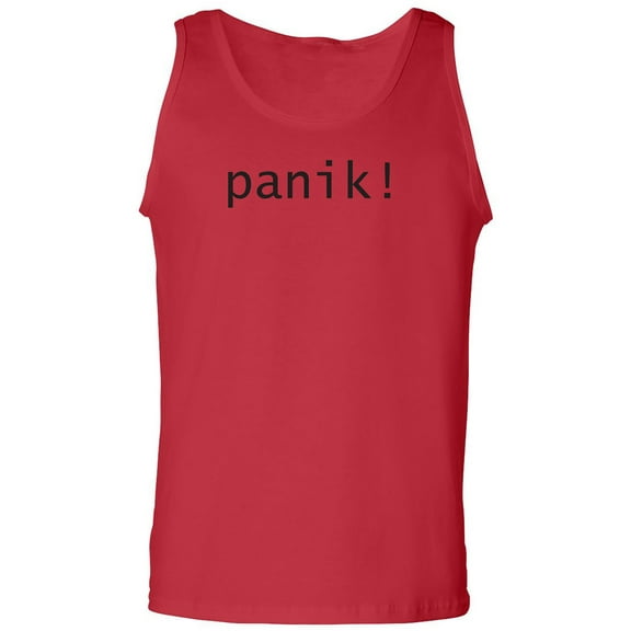 panik! Adult Tank Top