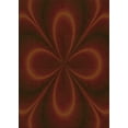 thumbnail image 1 of Ahgly Company Machine Washable Indoor Rectangle Transitional Saddle Brown Area Rugs, 2' x 3', 1 of 7