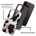 thumbnail image 4 of FKBRCL4U Compatible with iPhone 12 Pro Max Case, Black White Pink Cow Print Fur Rug Pattern for Girl Full Body Design Soft Silicone Drop Shock Scratch Protection for iPhone 12 Pro Max, 4 of 7