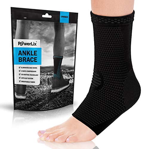 PAIR Highest Copper Infused Socks Arch Support Foot Swelling Achilles Tendon Joint Pain Plantar Fasciitis Sports Injury brace planter stabilizer sock ANKLE Compression Sleeve by COPPER HEAL 